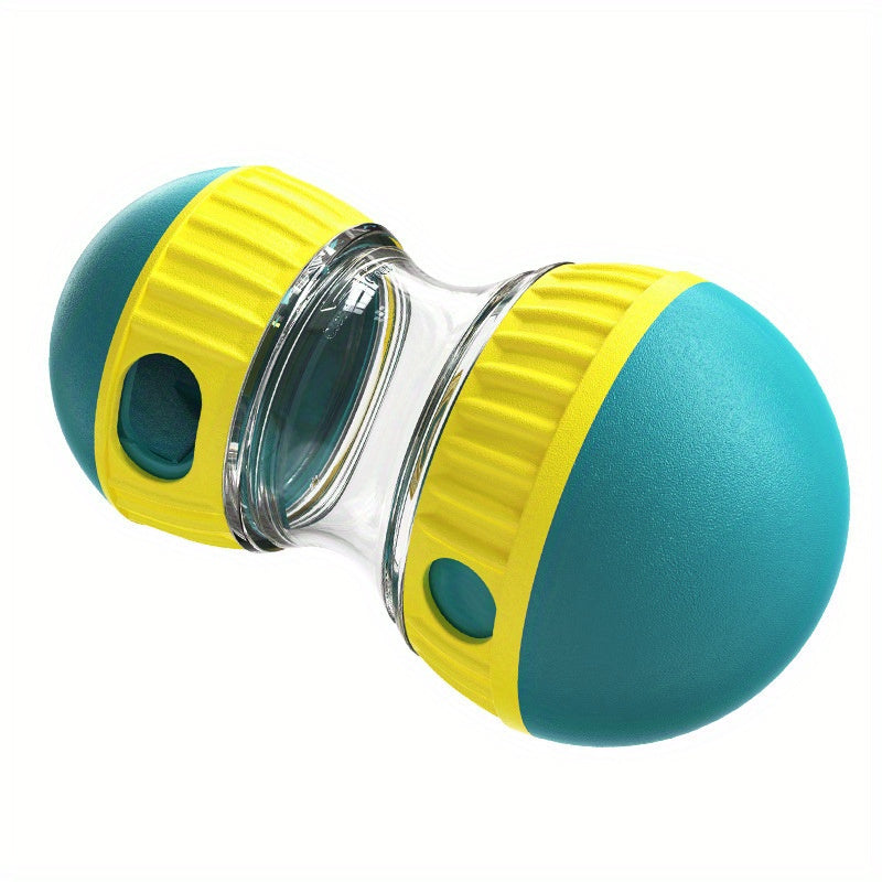 Interactive Dog Puzzle Toy Slow Feeder, Plastic Pet Snack Distribution Ball, Stimulating Dog Food Game Toy - Without Battery