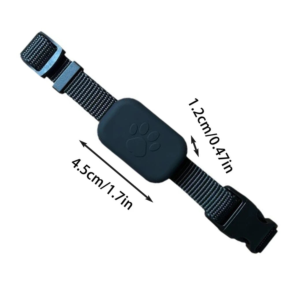 Pet GPS Tracker For iOS/Android w/Adjustable Collar Waterproof Smart Global Locator Tracker Anti-Lost Pet Locator for Dogs & Cat