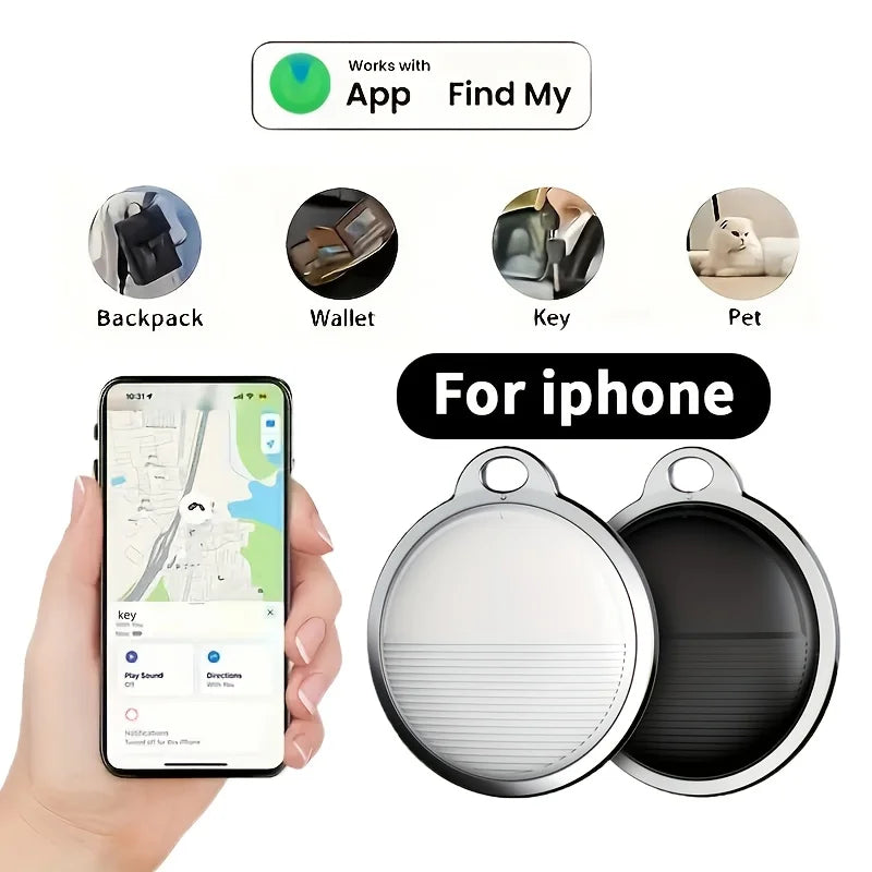 GPS Smart Anti-Lost Device - Real-Time Tracker for Pets, Elderly &amp; Kids, No Installation Needed, iOS Compatible, Reliable &amp; Worr
