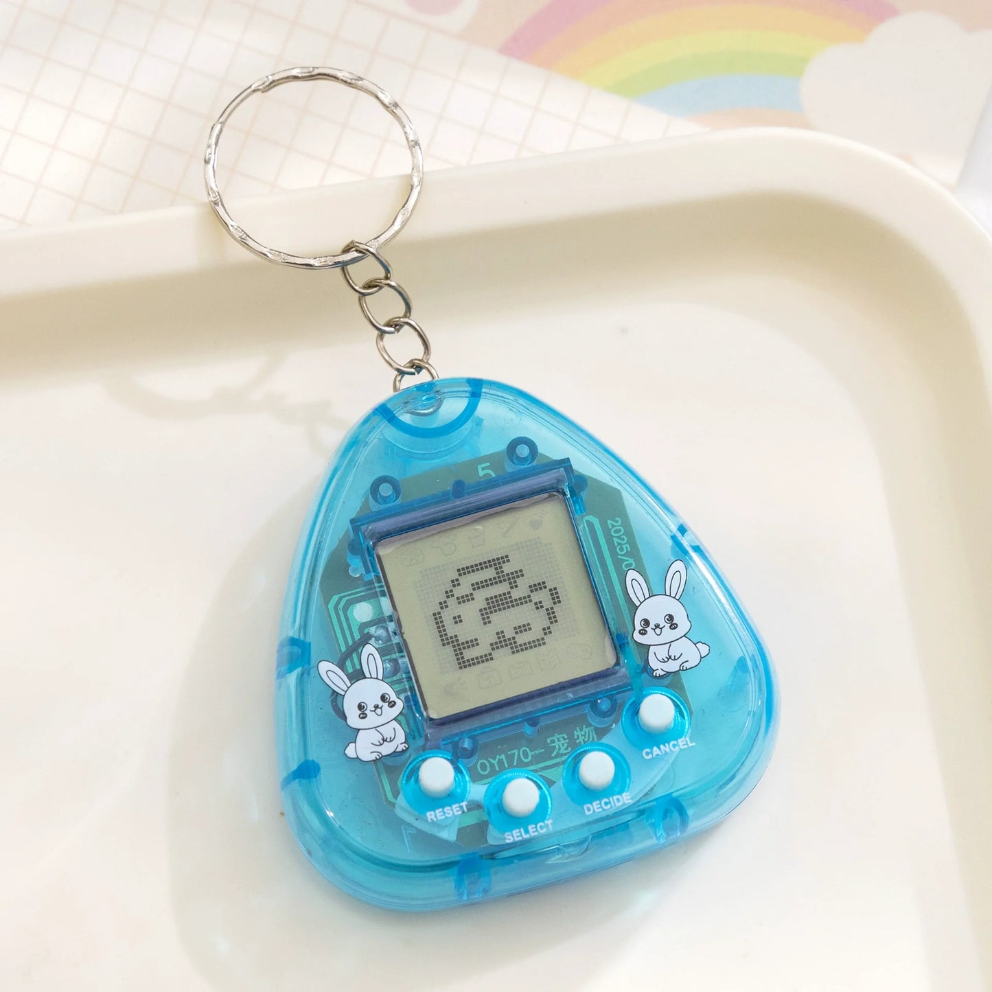1PC Transparent Electronic Pets Nostalgic 168 Pets In One Virtual Cyber ​​Digital Nostalgic Funny Toys Pixel Funny Play