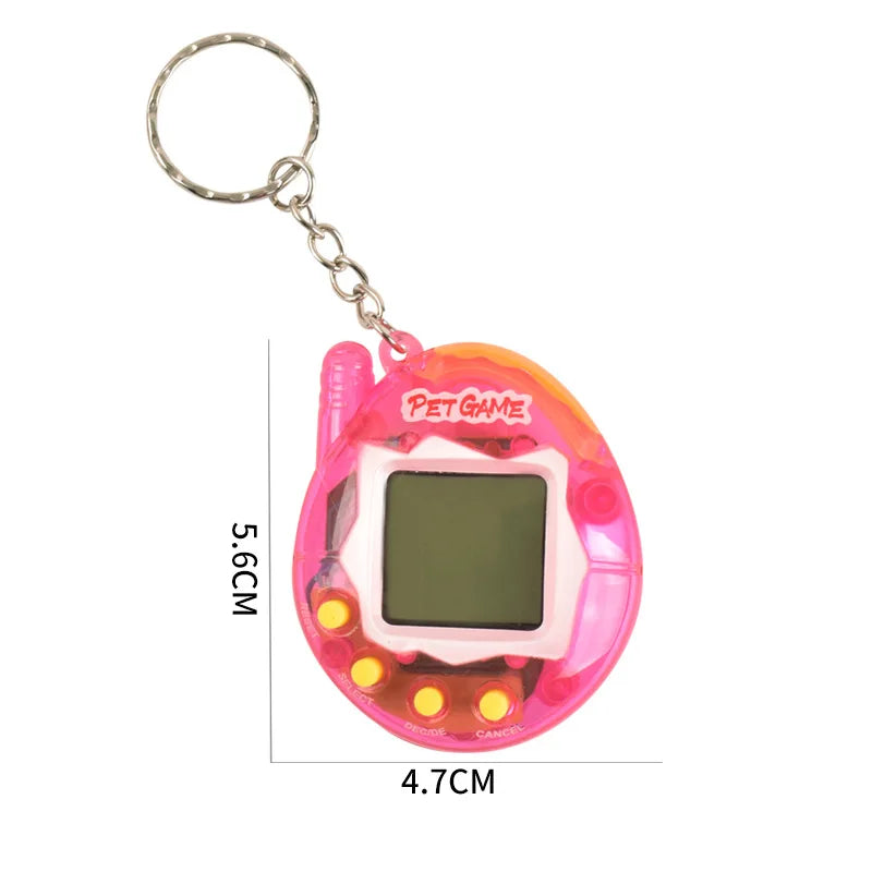 1PC Transparent Electronic Pets Nostalgic 168 Pets In One Virtual Cyber ​​Digital Nostalgic Funny Toys Pixel Funny Play