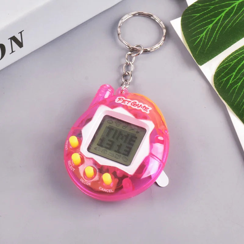 1PC Transparent Electronic Pets Nostalgic 168 Pets In One Virtual Cyber ​​Digital Nostalgic Funny Toys Pixel Funny Play