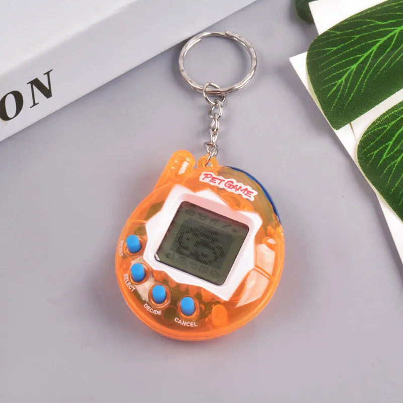 1PC Transparent Electronic Pets Nostalgic 168 Pets In One Virtual Cyber ​​Digital Nostalgic Funny Toys Pixel Funny Play