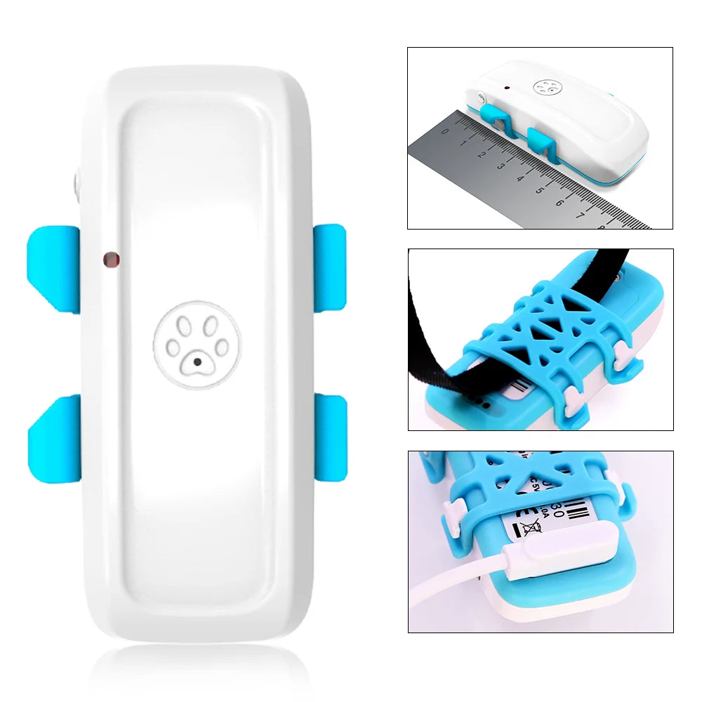 4G Pet GPS Tracker Realtime Tracking Dog Cat Animal Finder TKSTAR LTE GSM GPS Locator Crawler Geo-fence Free APP